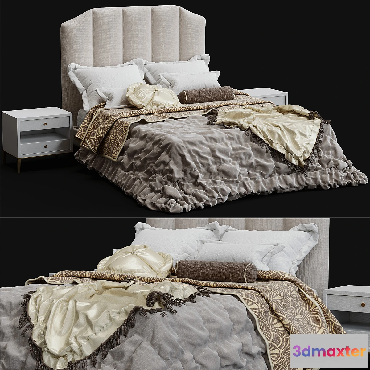 600923 - Bed Sabine Restoration Hardware