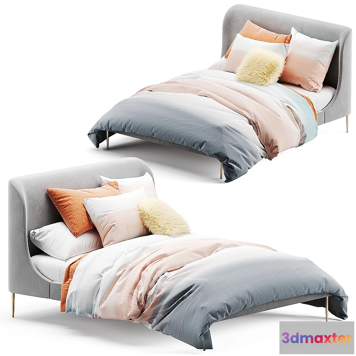 600927 - West elm lana bed