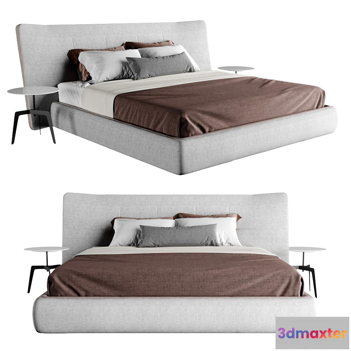600939 - Poliform Bed Rever