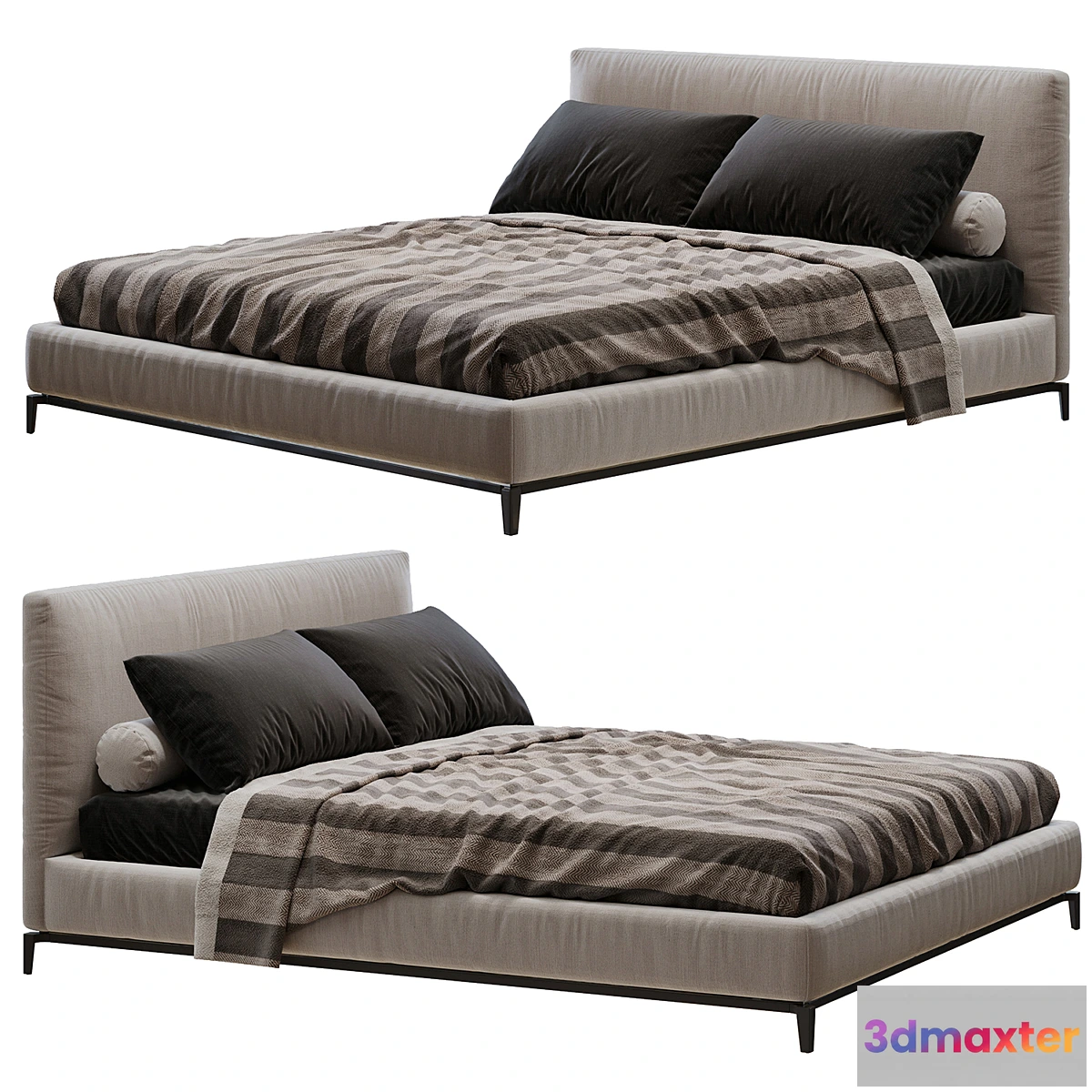 600941 - Minotti andersen bed - No.5