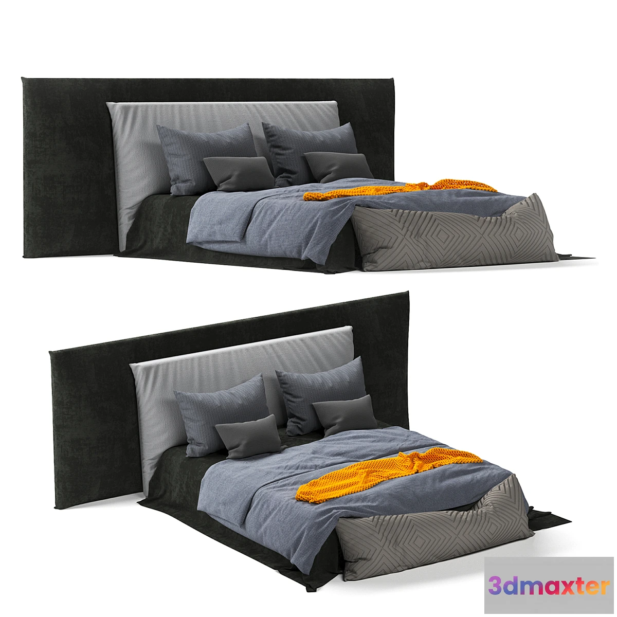 600951 - Boho Style Bed03