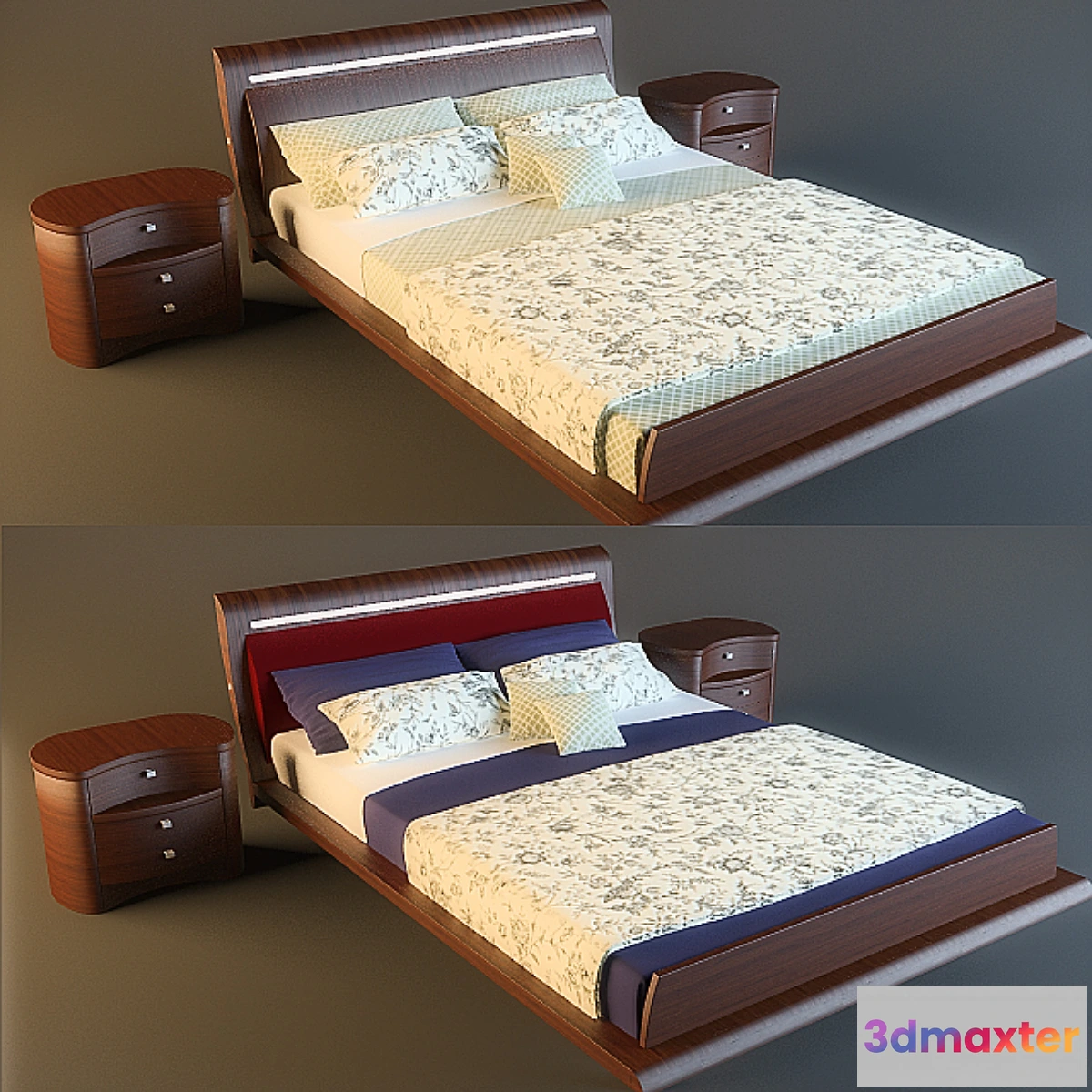 623937 - Bed Naomi factory Poletti