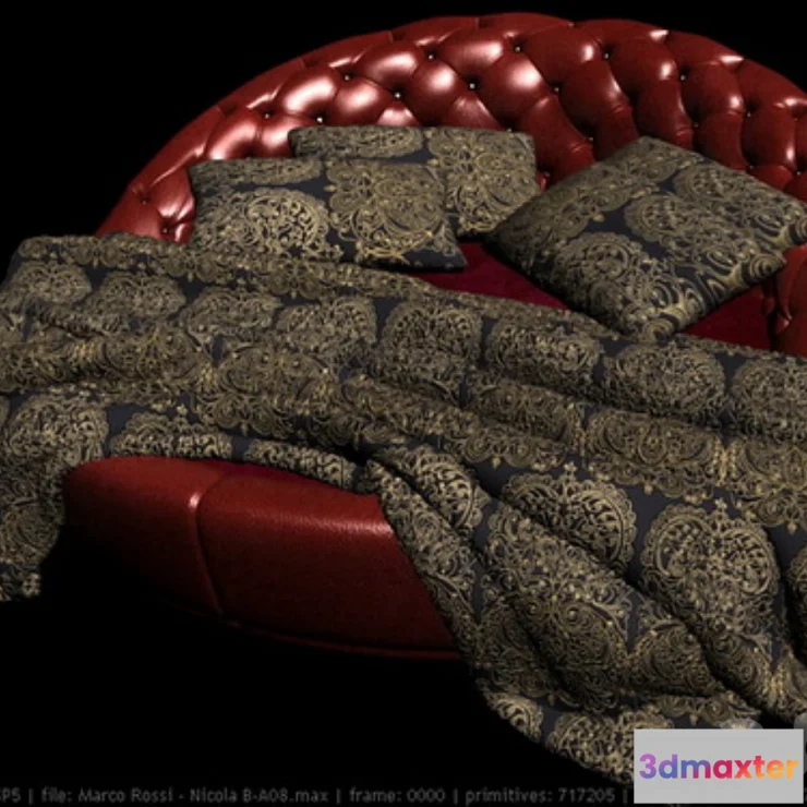 623945 - round bed Marco Rossi