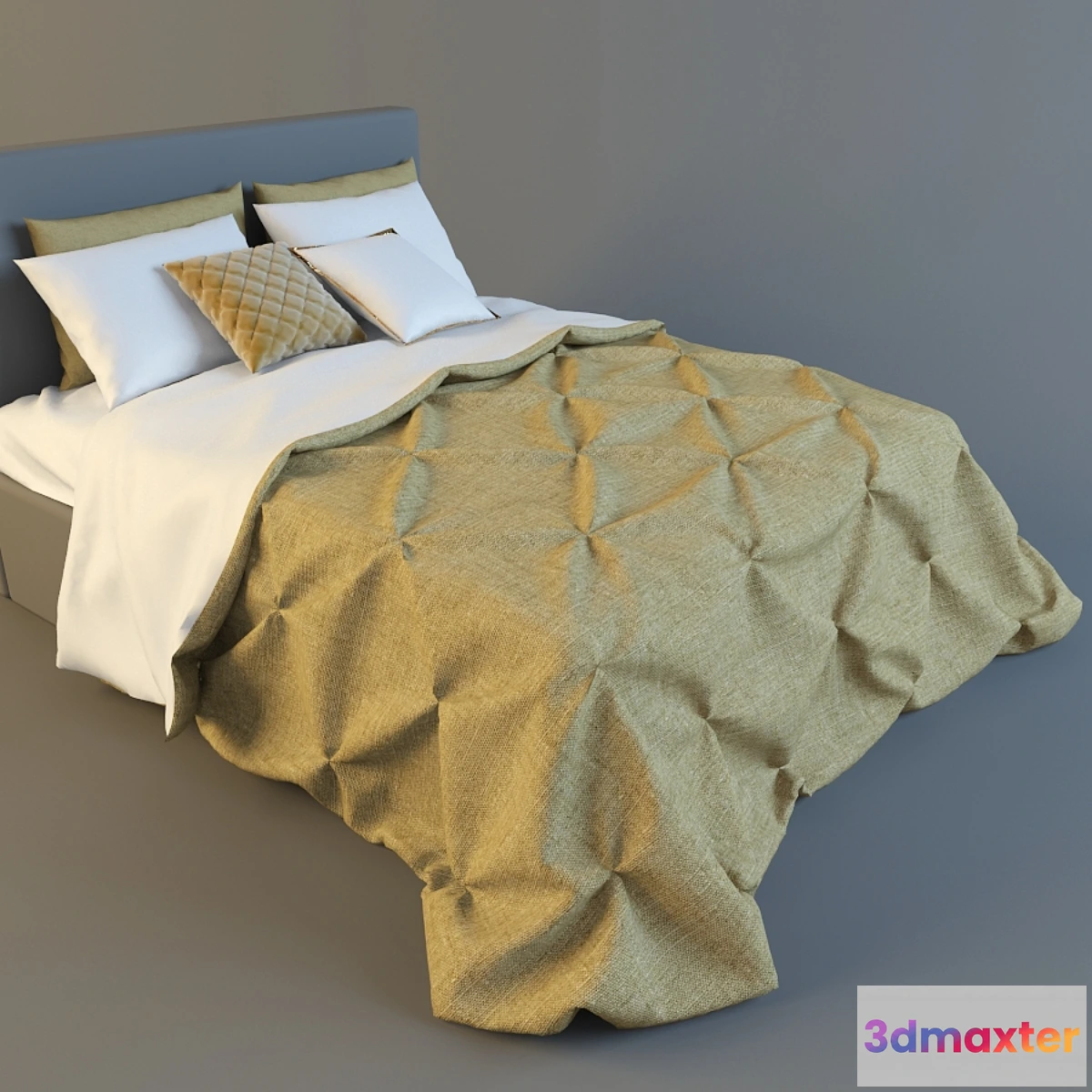 624061 - bedspread with tucks