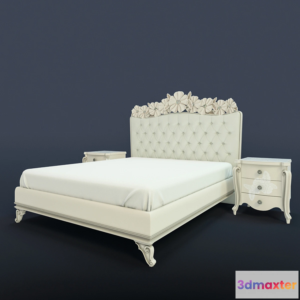 624251 - Bed with flowers