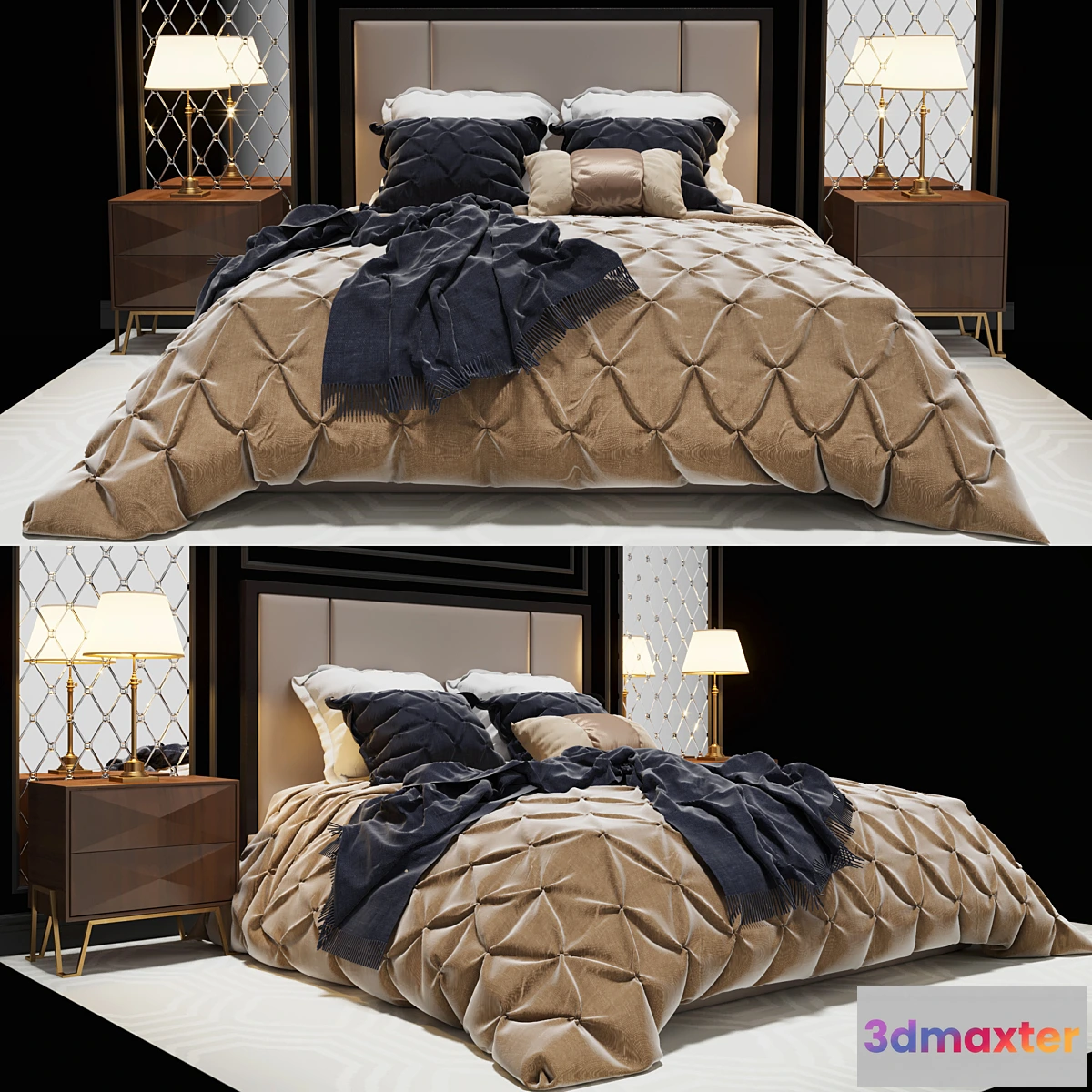 624389 - Bed Chopin The Sofa & Chair Company