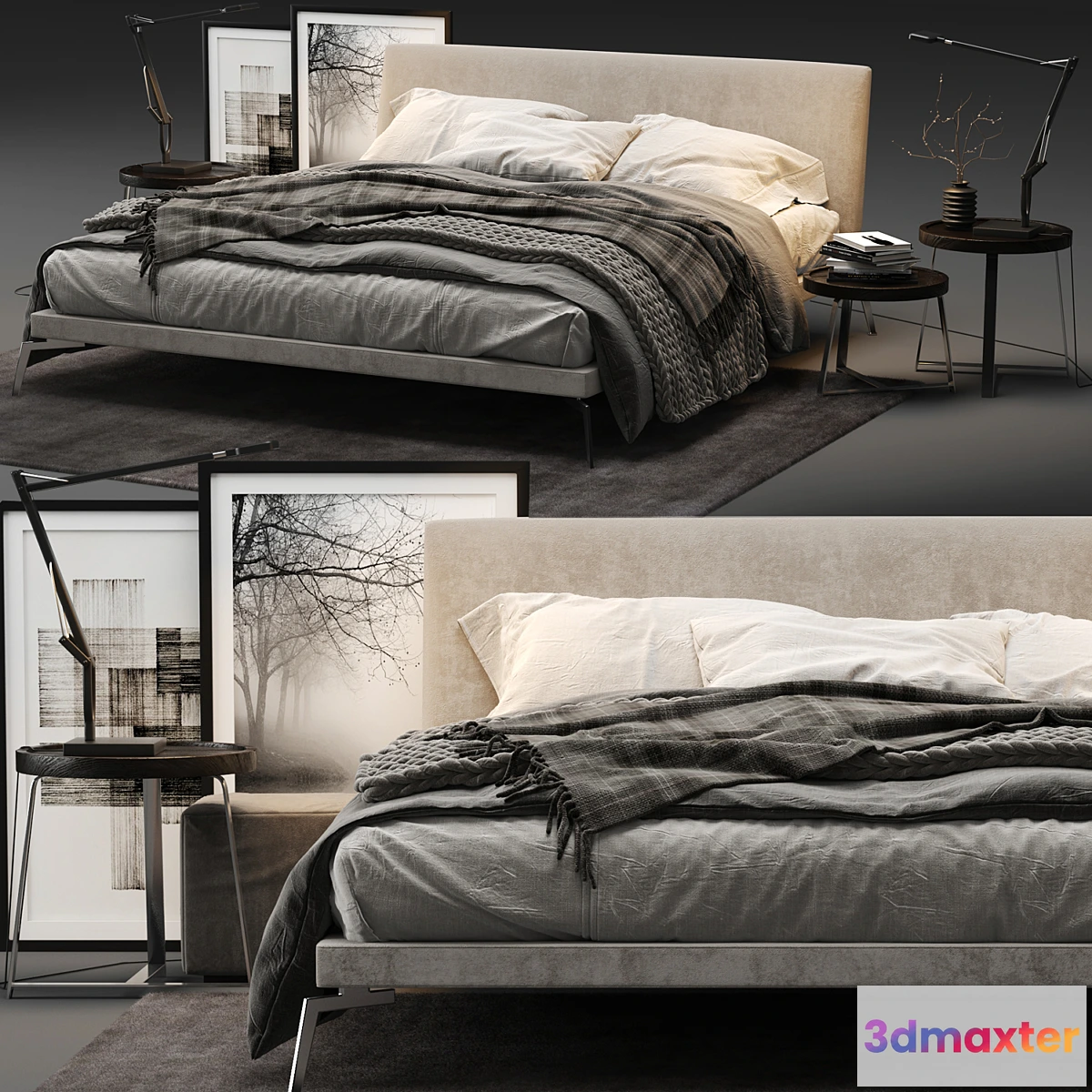 624419 - Flexform Feel Good Bed - No.3