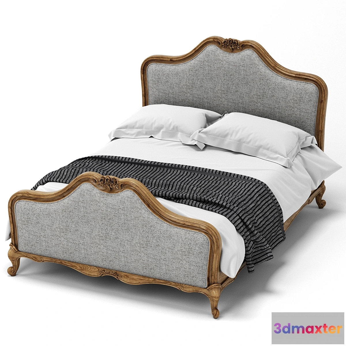 624421 - LUXDECO. Chic king size bed