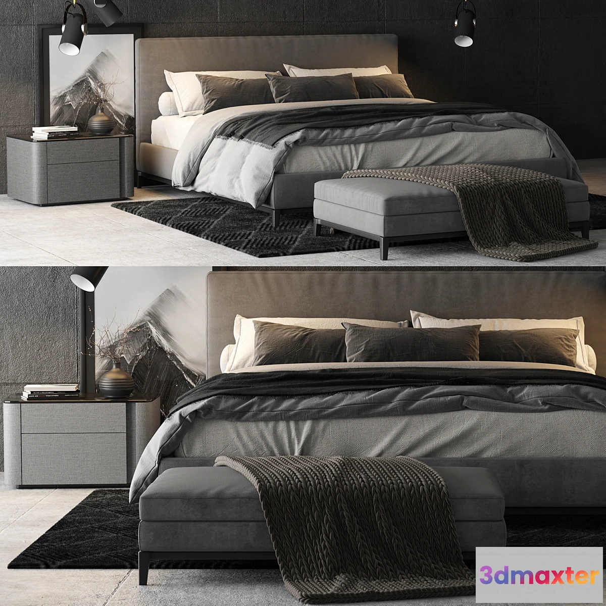 624437 - Minotti Andersen Bed - No.7