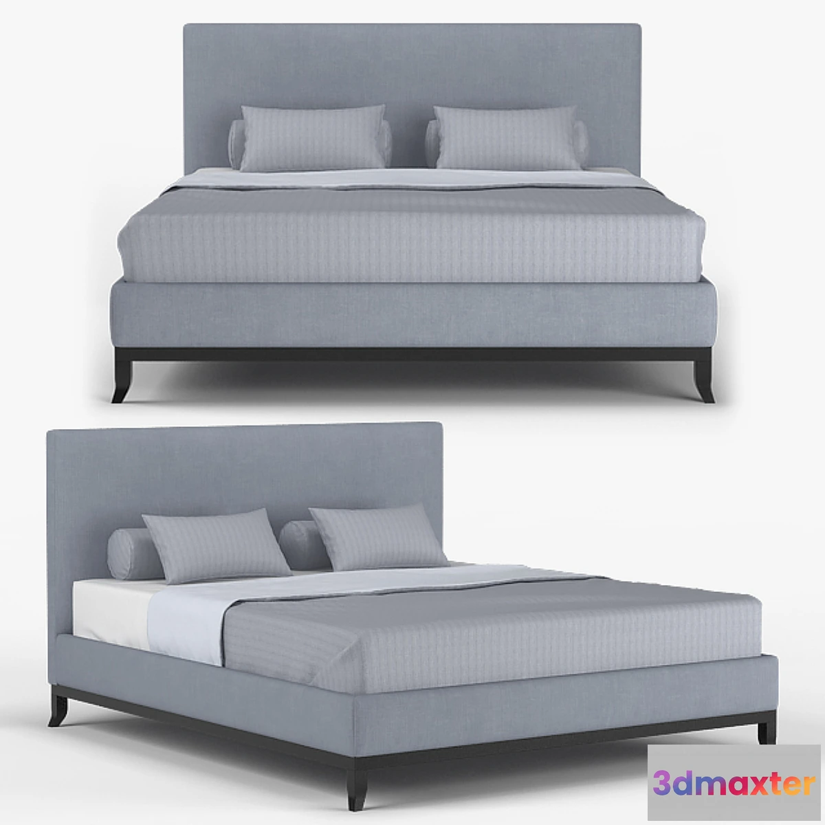 624457 - Dantone  Bed “Raleigh Plain”