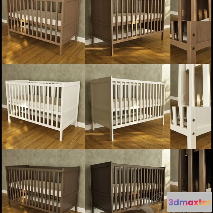 628695 - IKEA SUNDVIK Crib