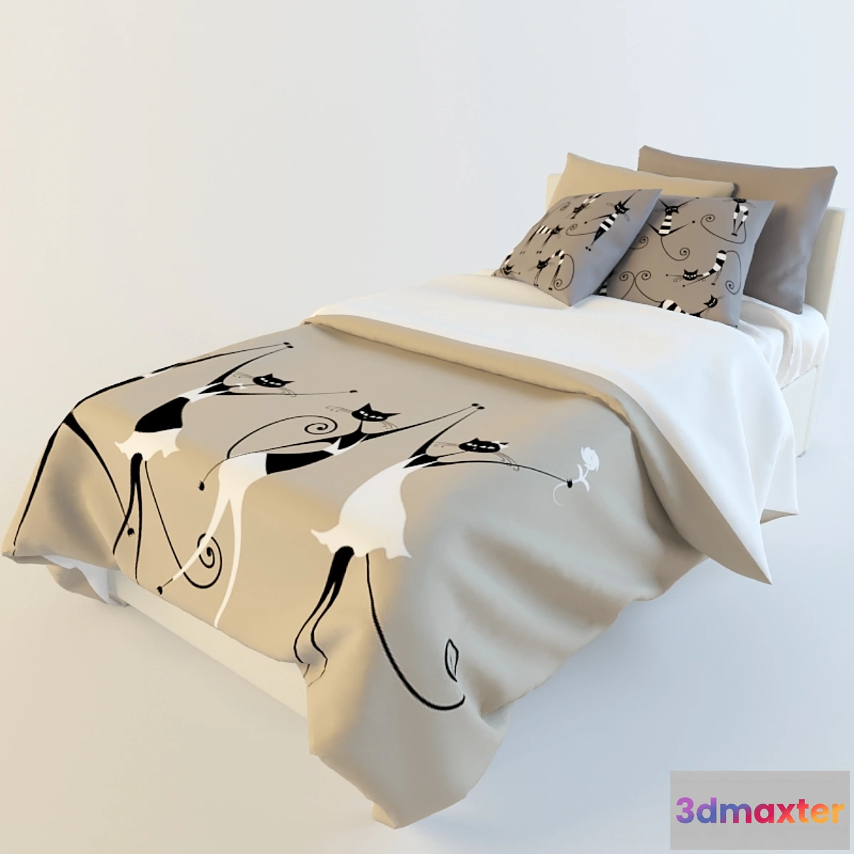 628711 - Bed linen for children’s “cat”