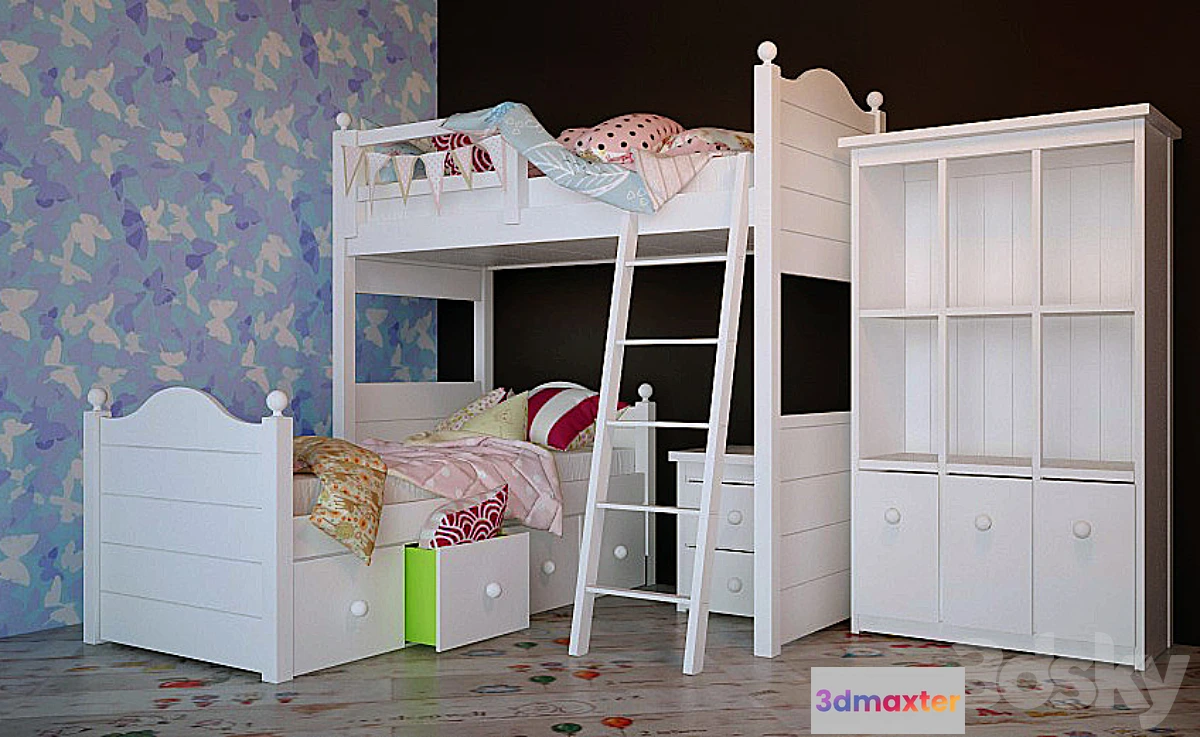 634803 - Children 2x bunk bed
