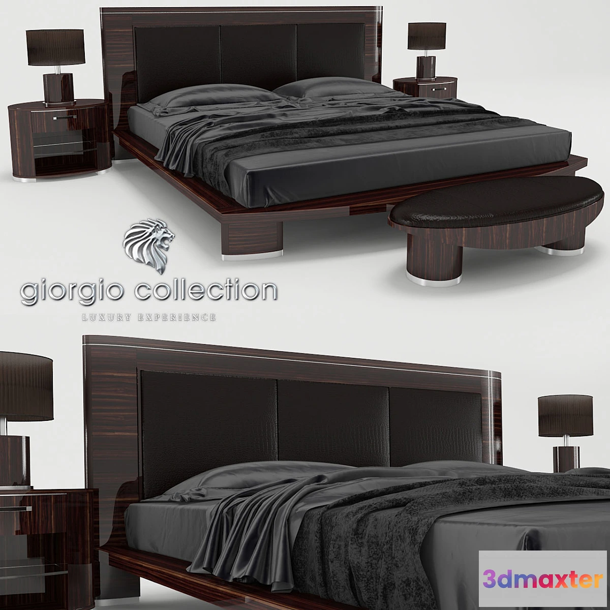 636655 - Bed Giorgio Collection series Luna