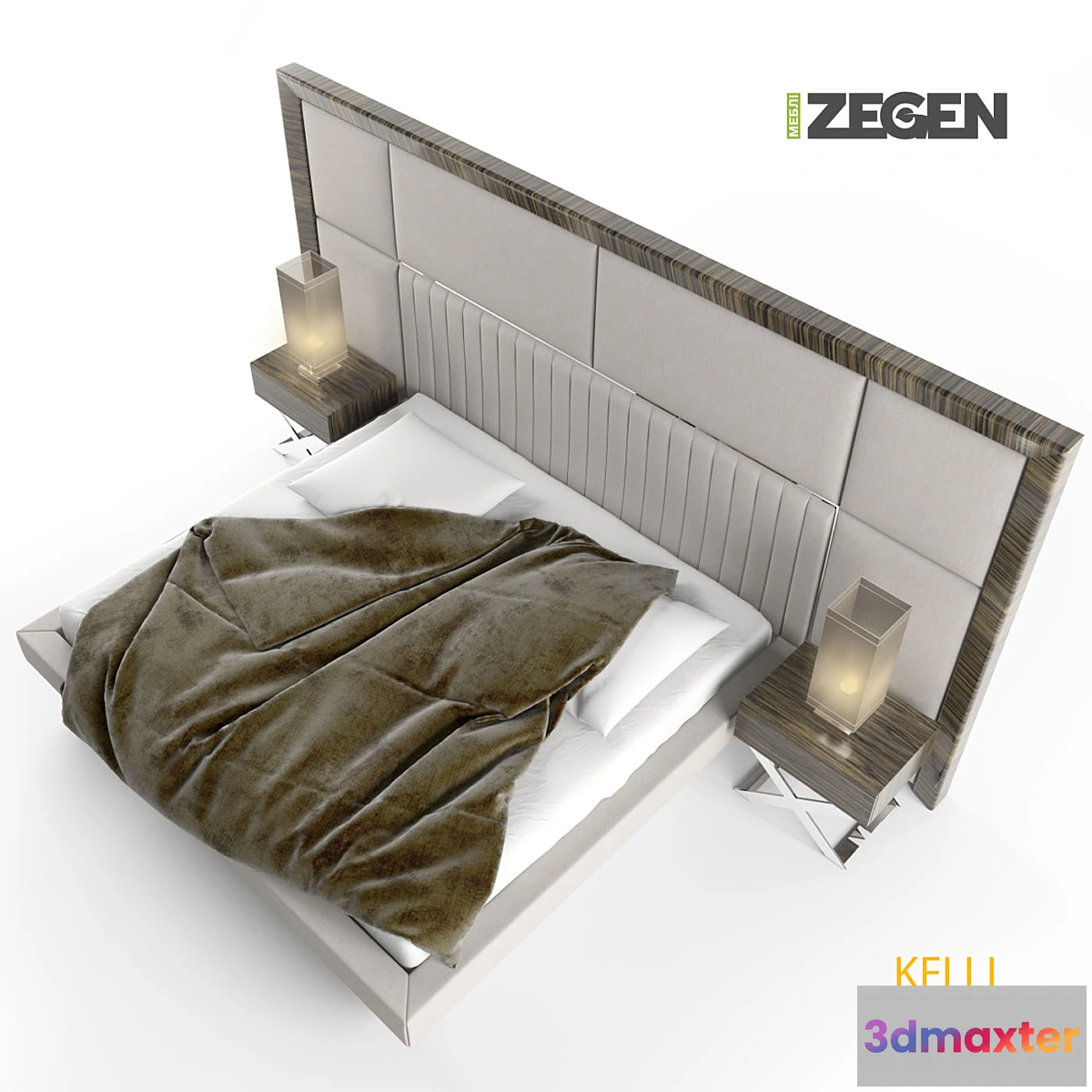 636669 - The bed KELLI. ZEGEN.