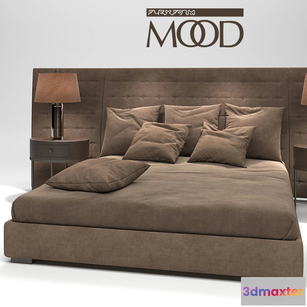 636695 - Flexform Mood Caress Bed