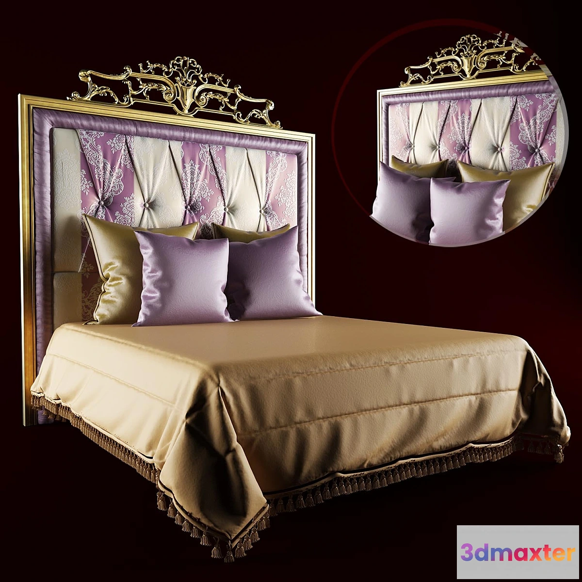 639849 - Double bed Meroni Lifestyle Collection