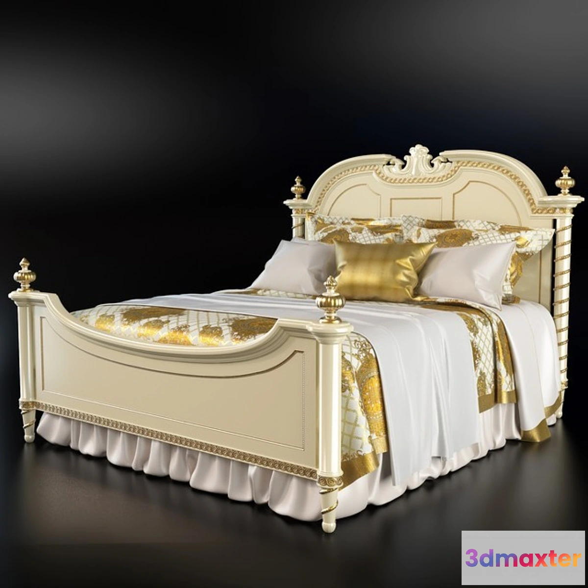 639981 - Bed Riva Mobili D’arte collection Hermitage
