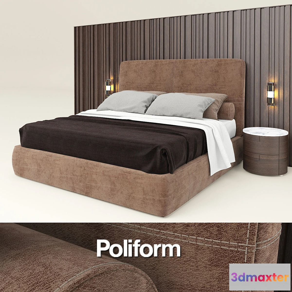 640001 - Poliform Laze bed - No.3