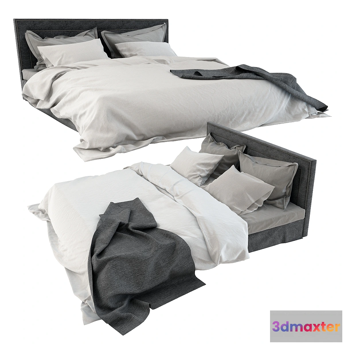 646155 - Scandinavian Bed - No.3