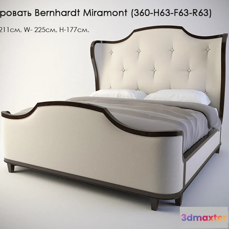 646215 - Bed Bernhardt Miramont (360-H63-F63-R63)