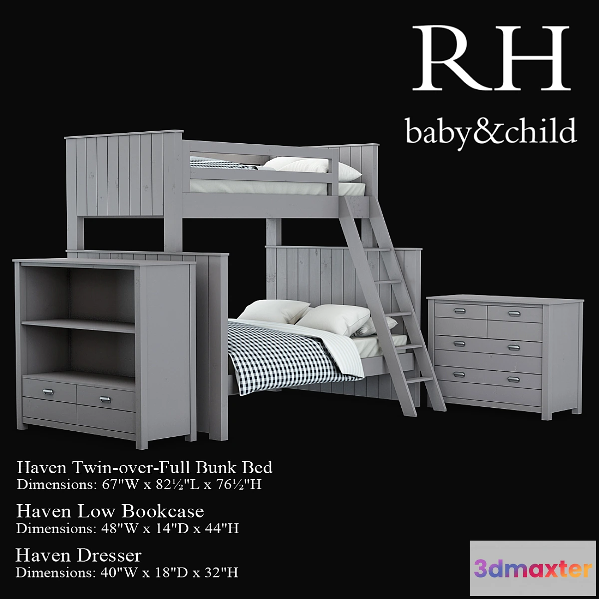 646833 - Haven Twin-over-Full Bunk Bed