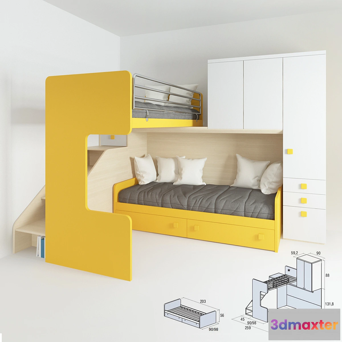 646983 - Crib Doimo CityLine