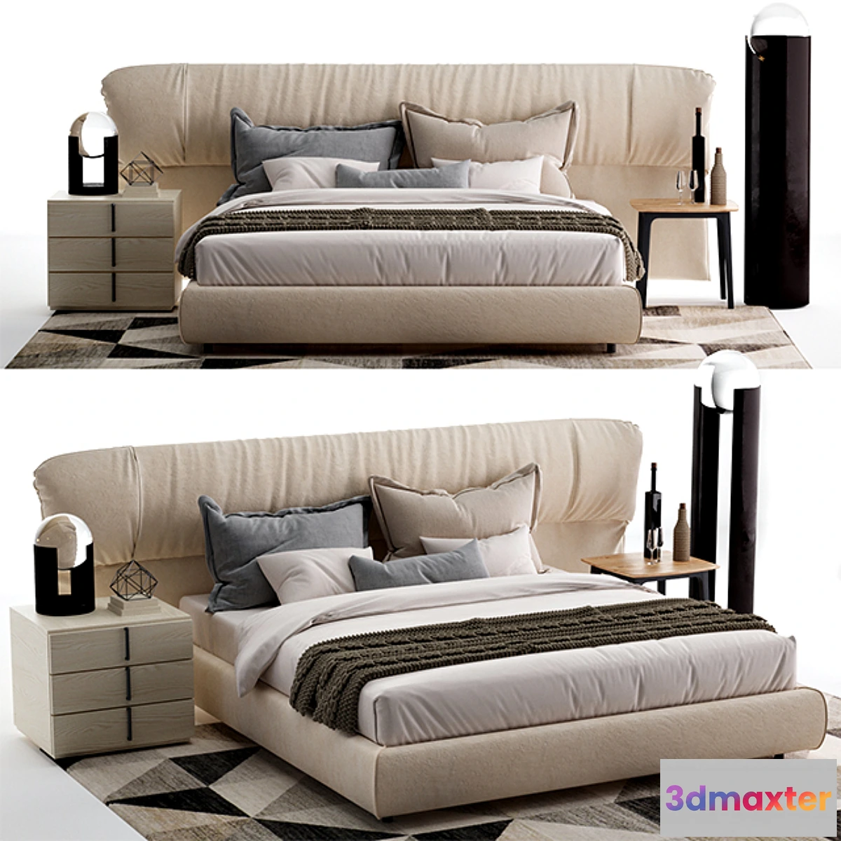 653695 - Softwing Flou bed 01