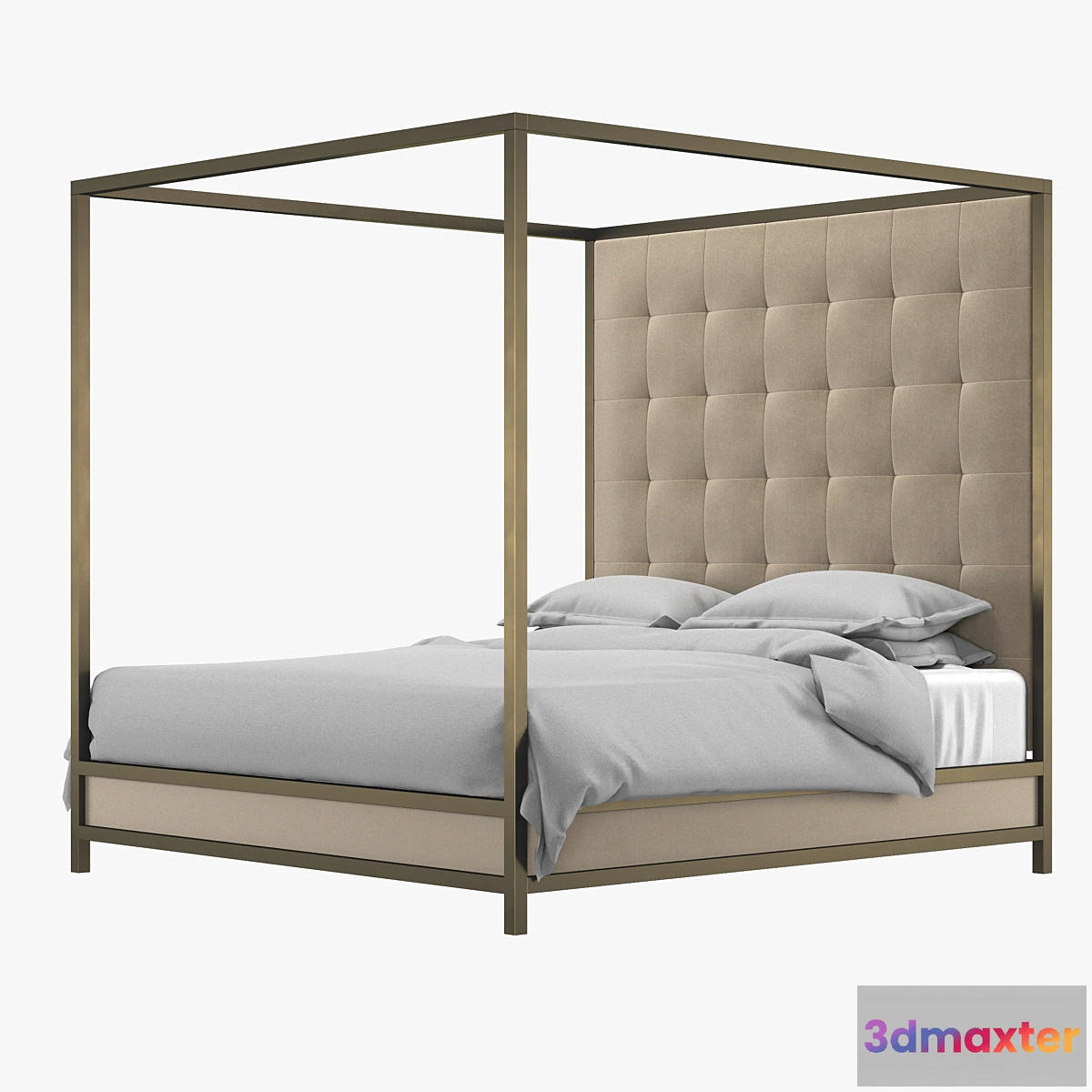 653713 - BED WITH COLUMBERS