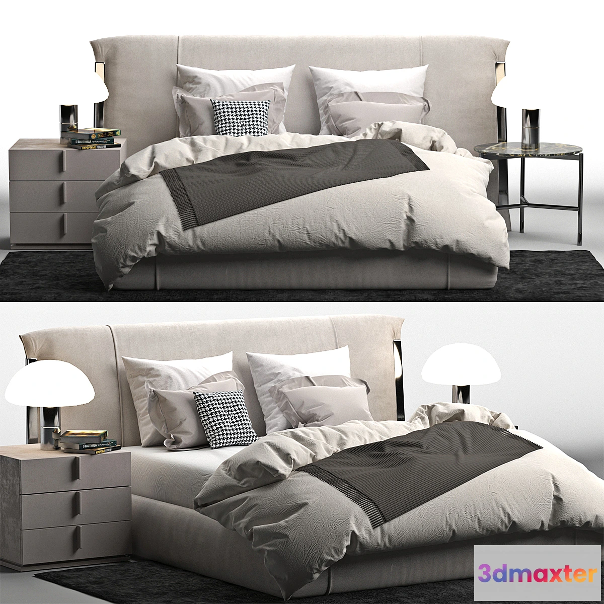 653721 - Bed Amal Flou