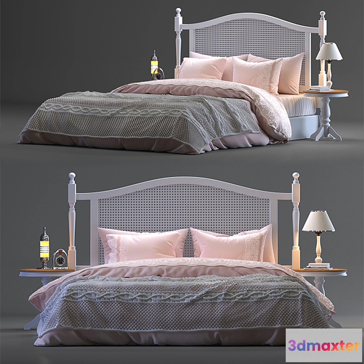 653809 - French Country Bed