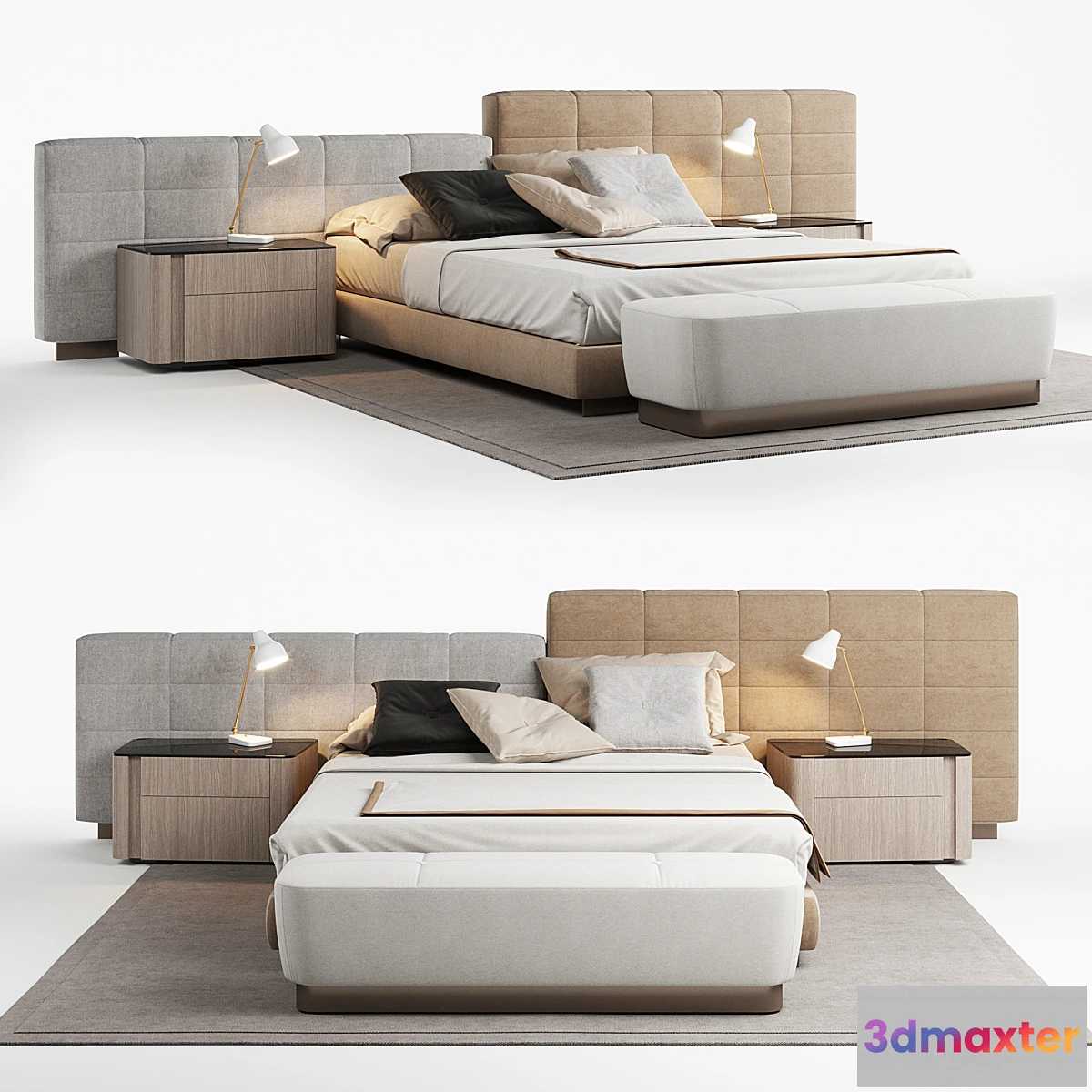 653819 - Minotti Lawrence Bed - No.3