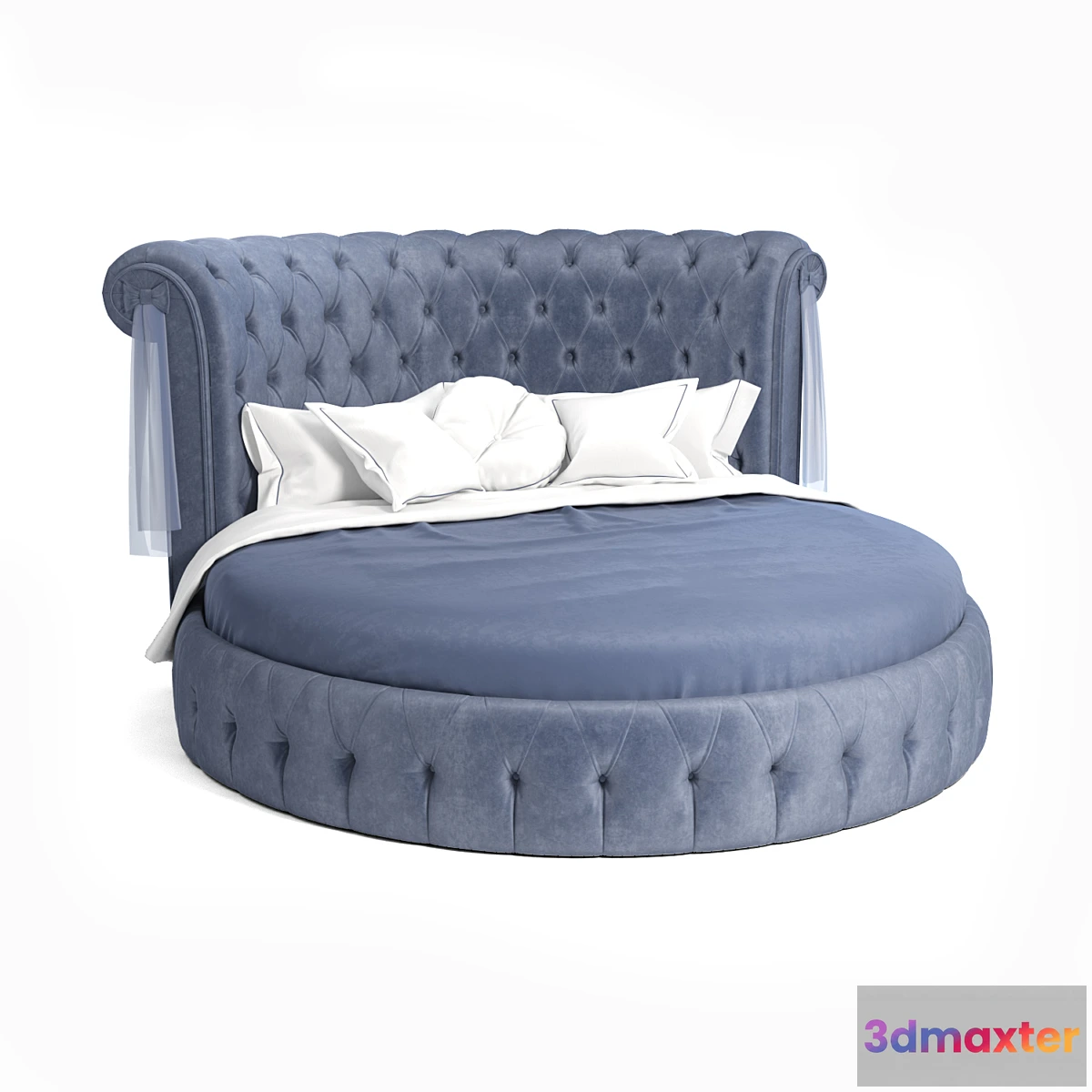 653821 - Round bed Ceppi - Soft Wall