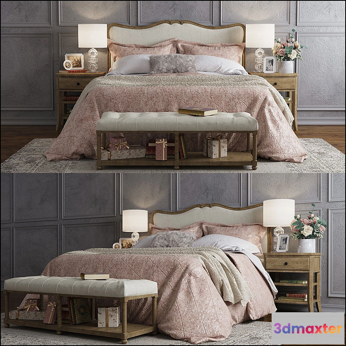 653857 - Pottery Barn Claremont bed