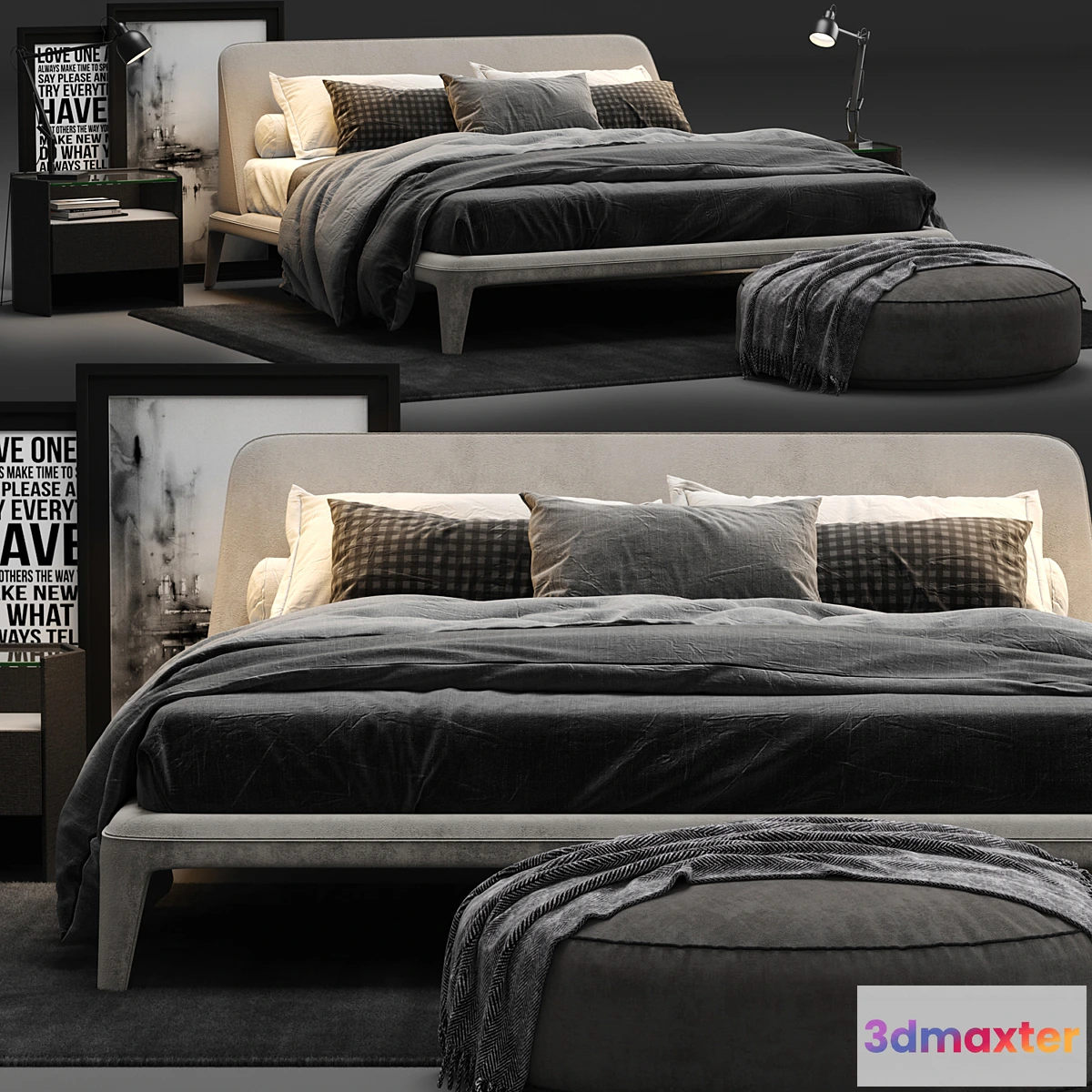 653875 - Poliform Kelly Imbottito Bed - No.2