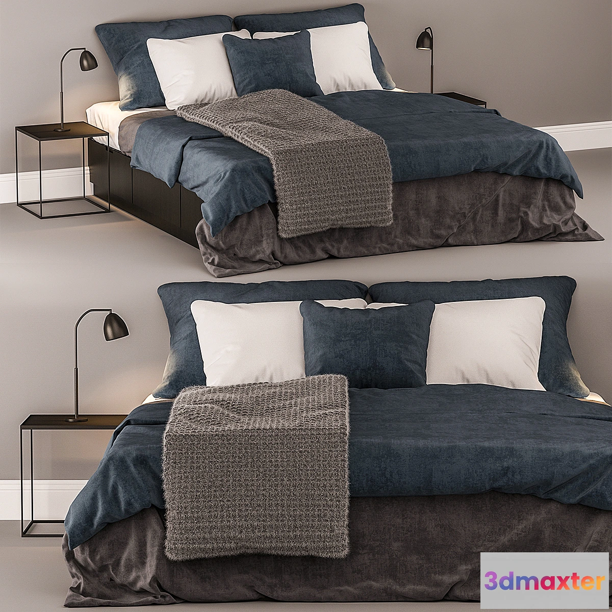 653891 - ikea nordli bed double 2