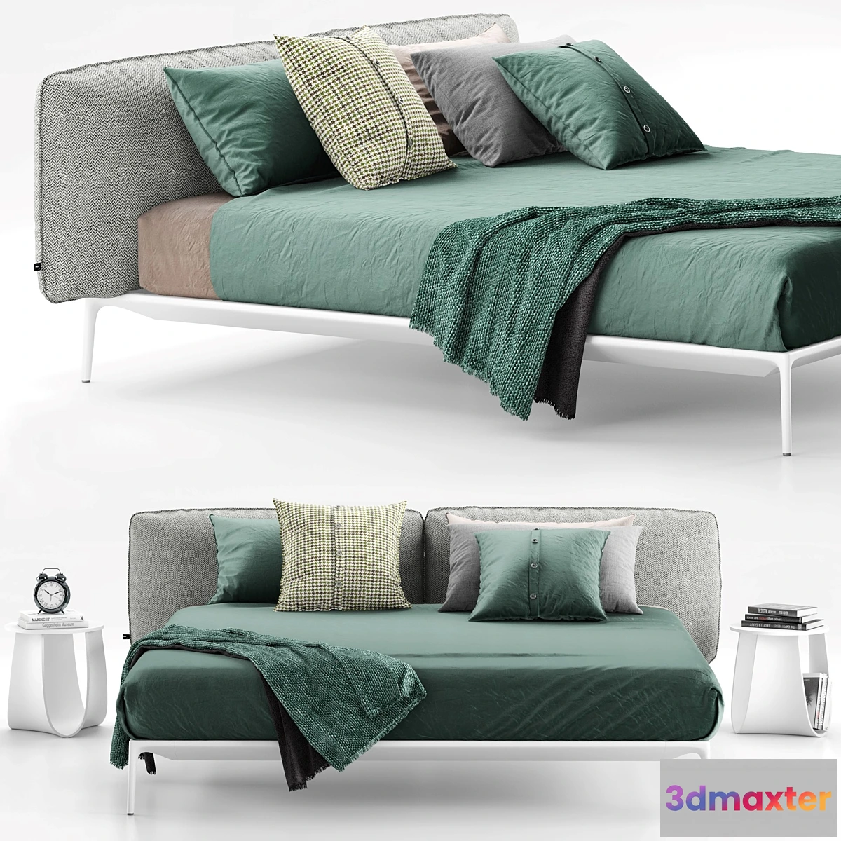 655123 - MDF Italia Yale Bed 2