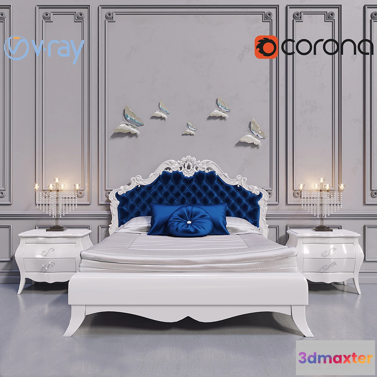 655129 - Zebrano Casa EMILY Bedroom