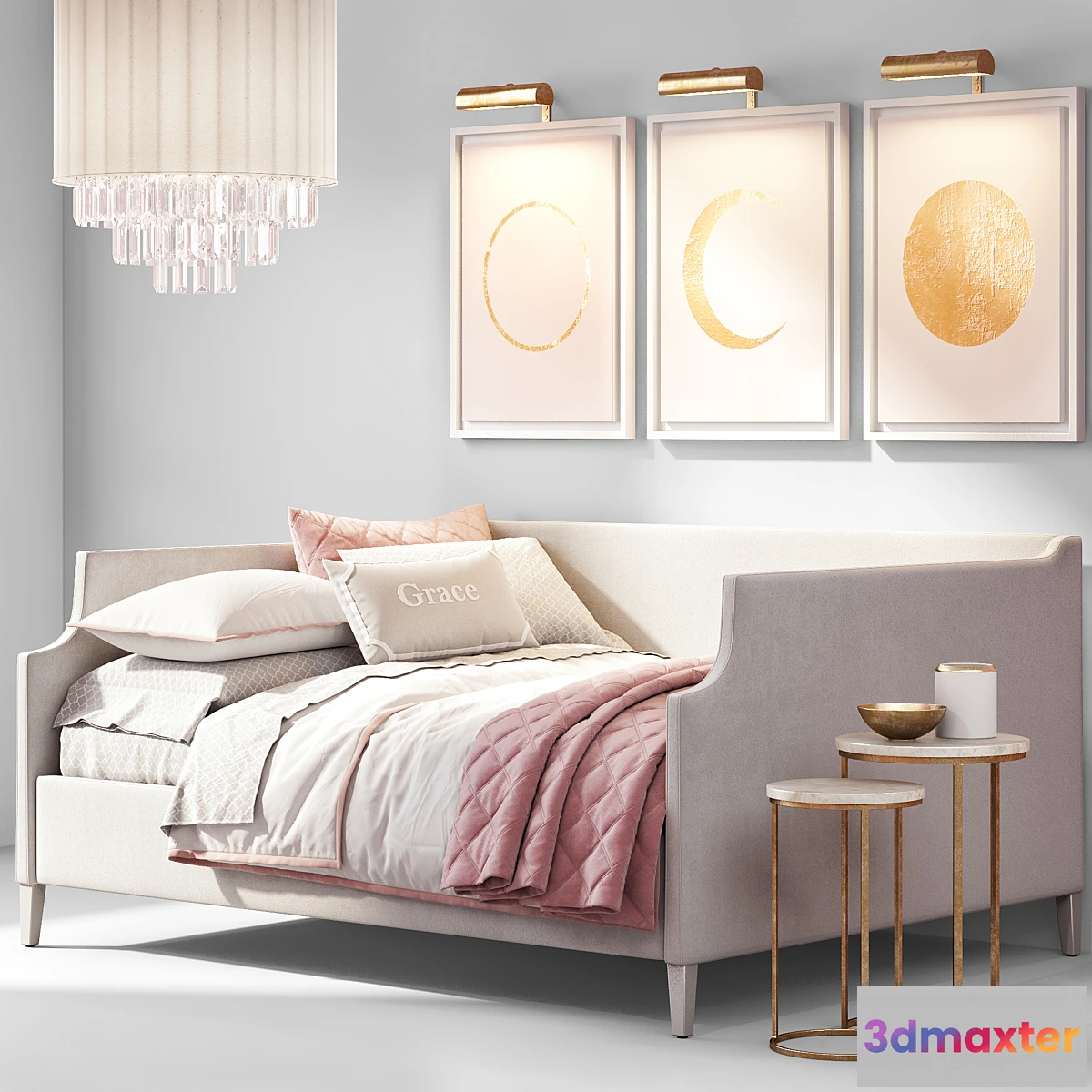 656365 - RH Annika Velvet Daybed