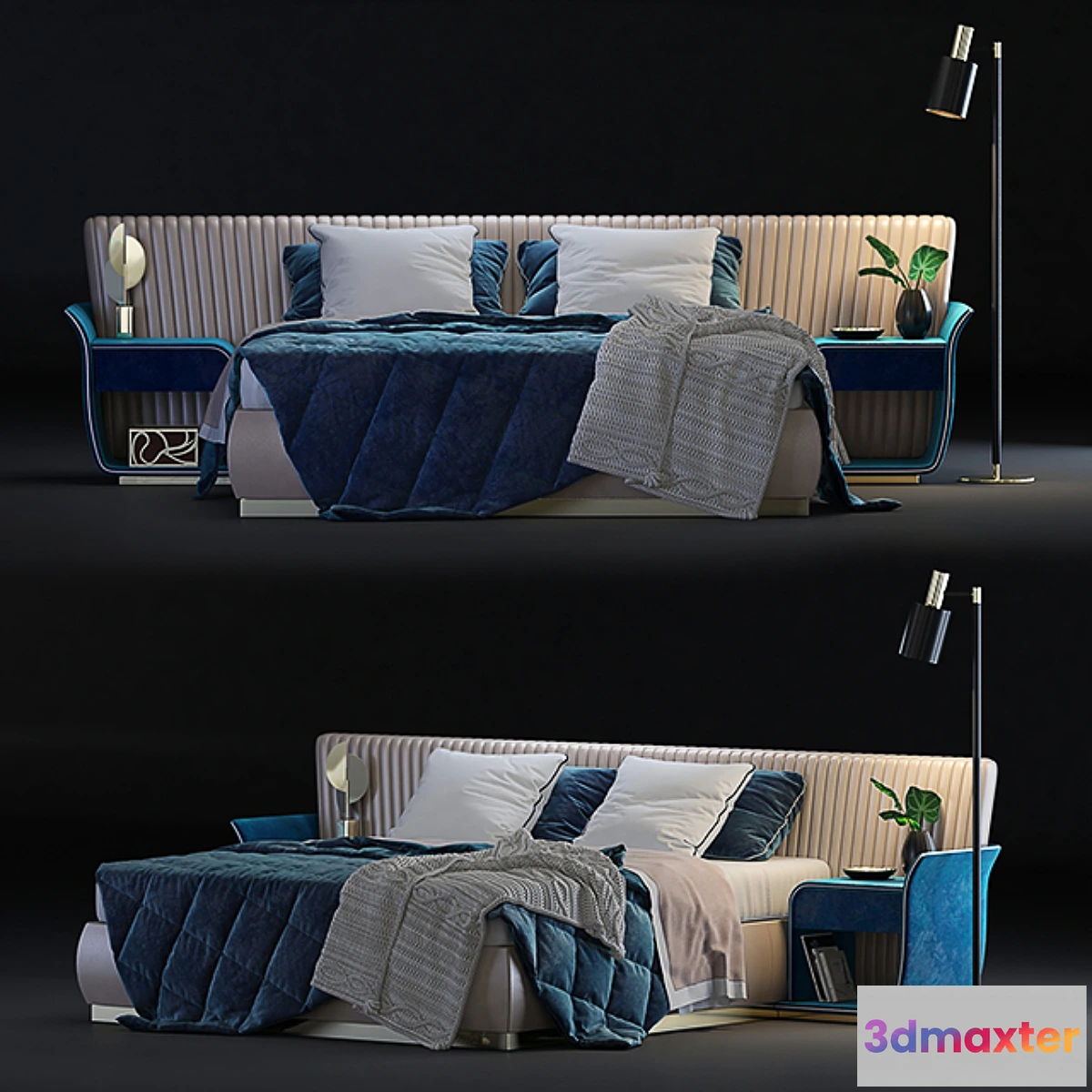 658143 - Capital Collection - Allure XL bed