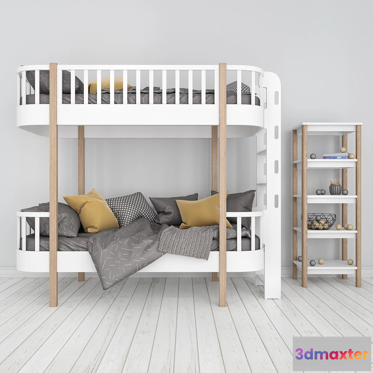 660649 - Bunk bed Ellipse Classic
