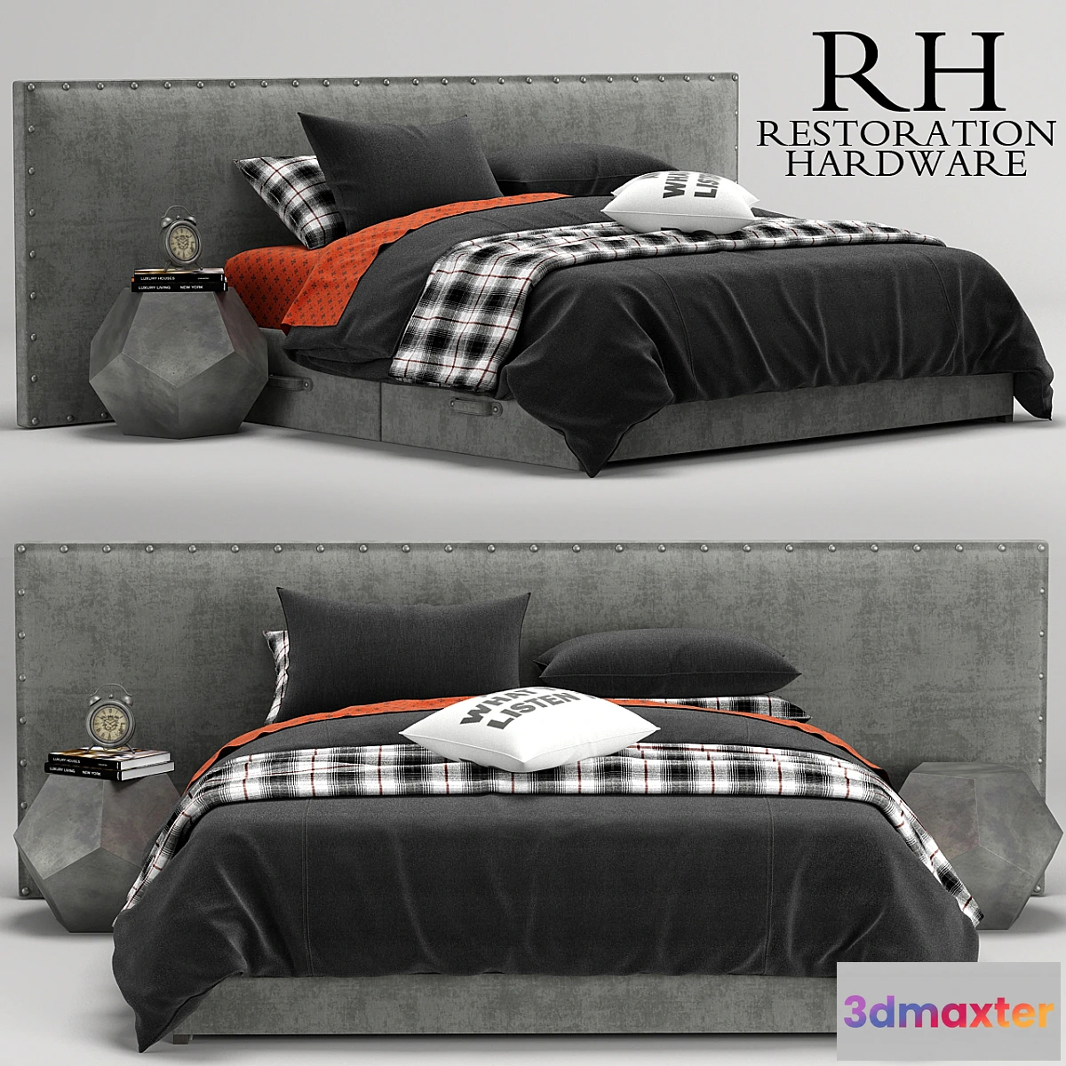 663121 - Axel Wide Storage bed RH Teen