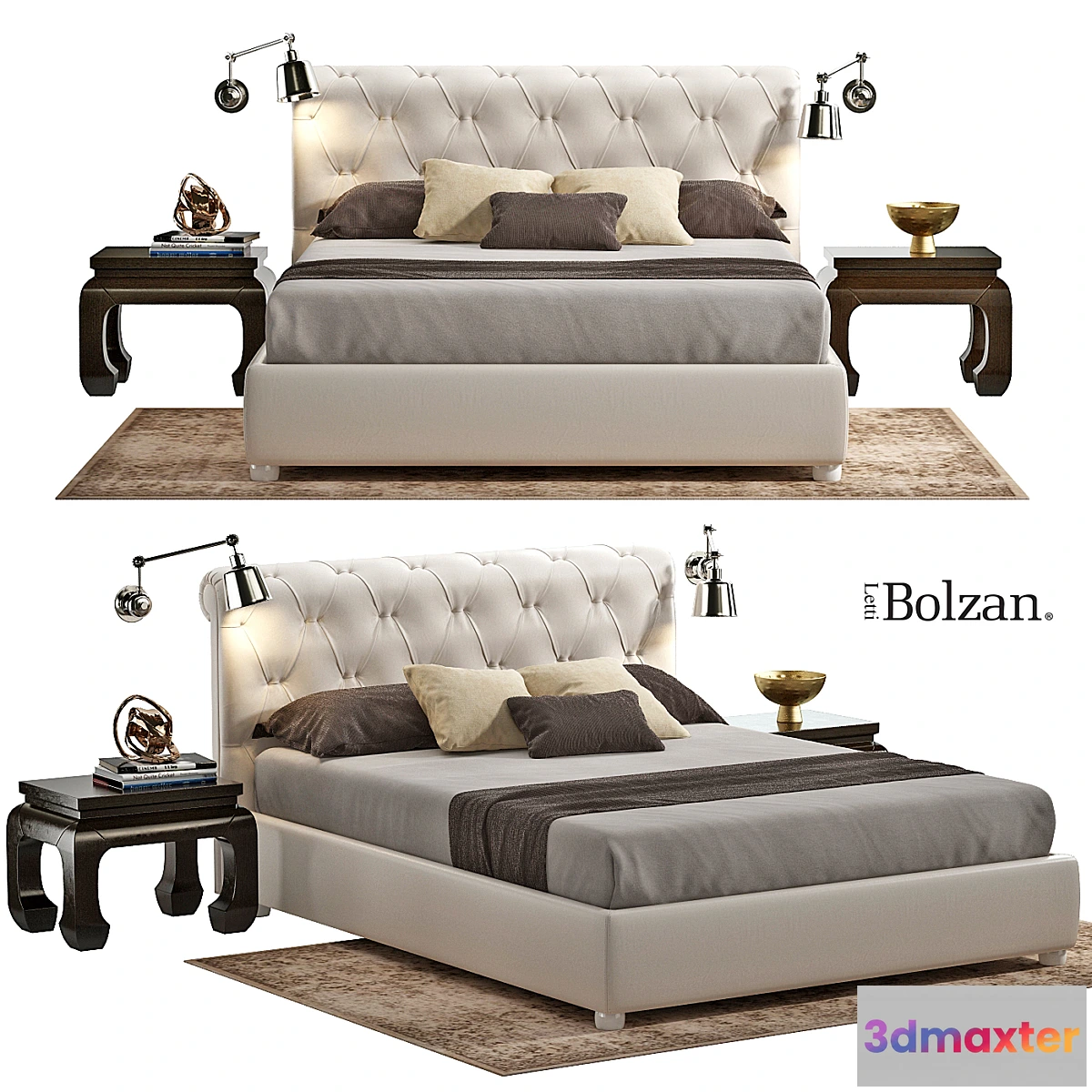 663141 - Bed Bolzan Sienna