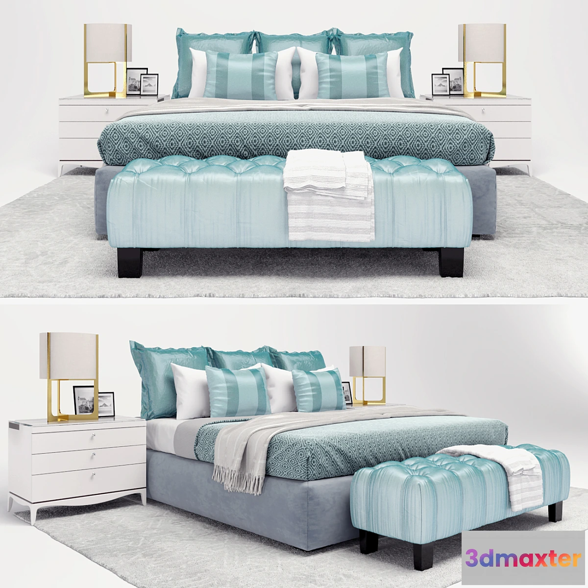 663177 - modern bed - No.6