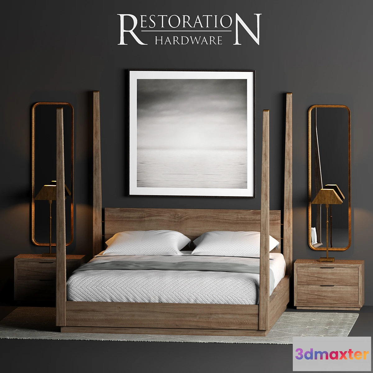 663191 - RH MACHINTO Bed