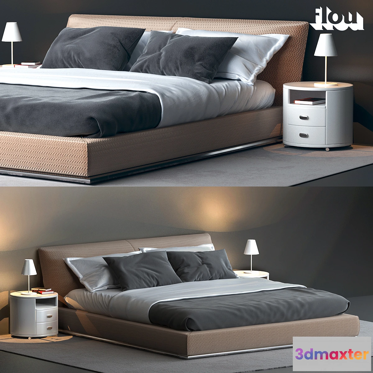 663195 - Flou Bed - No.2