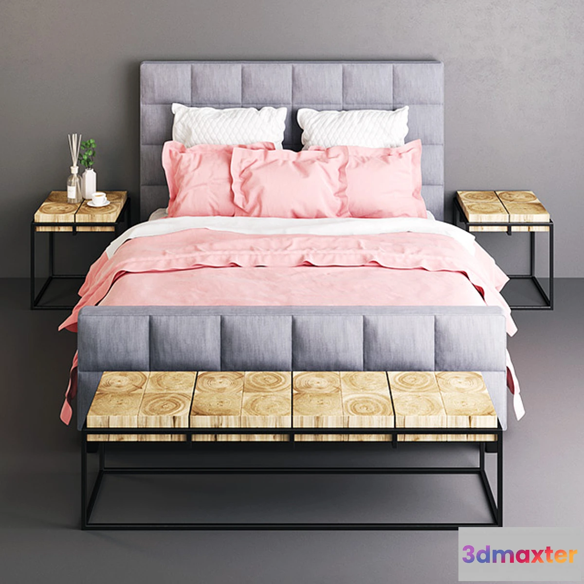 663221 - Soho Fabric Bed