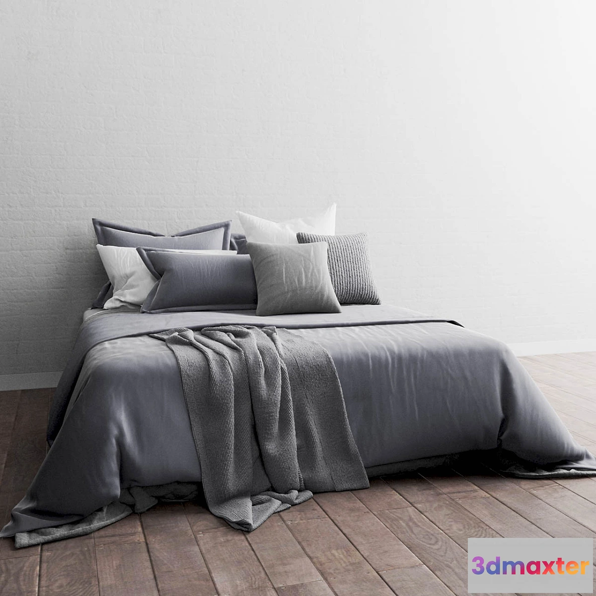 663227 - Modern Bed 2018 Set 04