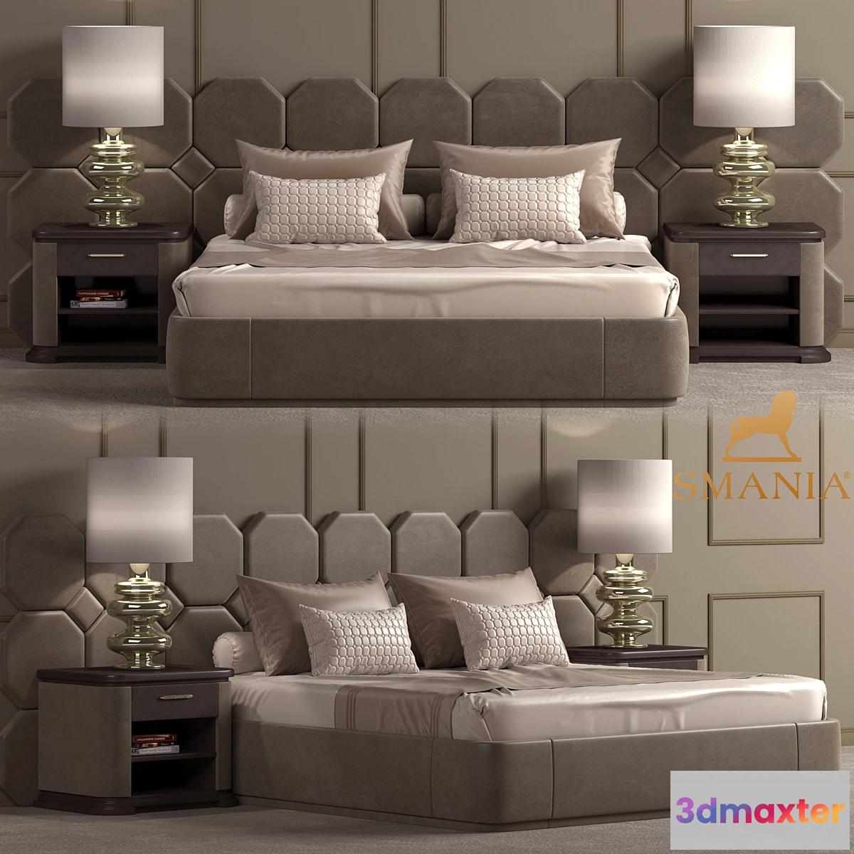 663263 - Smania Pascal 380 Bed