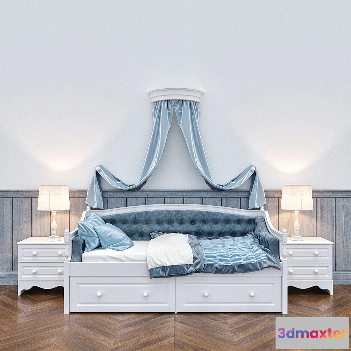 664041 - Children’s bed with canopy